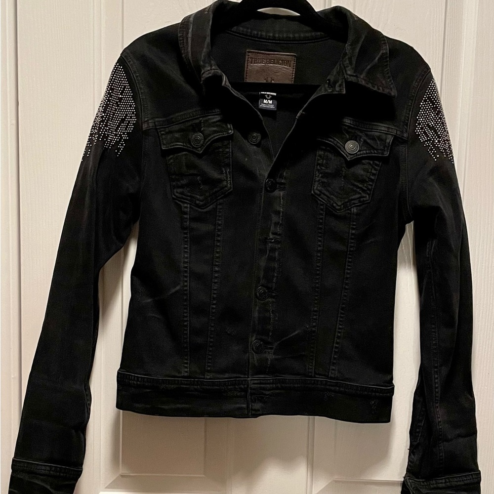 True Religion Jean Jacket embellishments
